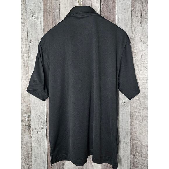 PRO TOUR Golf Short Sleeve Polo SHIRT Black Air Play Men's Size Large - Picture 2 of 5